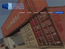 Tablet Screenshot of beavercontainersystems.com